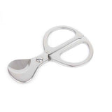 Cigar Scissors Cutter,Stainless Steel Guillotine Double Blade Straight Cut Scissors (Silver) for Cigars In Australia - Darrahopens