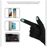 1 pair Womens Winter Warm Gloves With Sensitive Touch Screen Texting Fingers, Lined Windproof Gloves（black） In Australia - Darrahopens