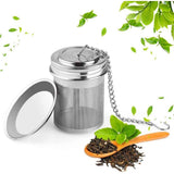 2 pack Tea Infusers for Loose Tea, Extra Fine Mesh Tea Strainers, Stainless Steel Loose Leaf Tea Steeper Tea Diffusers with Extended Chain Hook and Drip Tray In Australia - Darrahopens