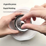 3 pack Mold Rice Ball Maker: Stainless Steel Sushi Mold with Press Set Round Lunch Maker for Kids Lunch Bento and Home Use In Australia - Darrahopens