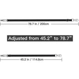 Trailer Cross Tie, Horse Haulage Adjustable Nylon Straps Leads with Panic Snap Fixed Eye Equestrian Equipment In Australia - Darrahopens