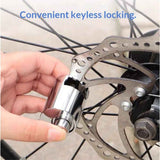 Disc Brake Lock, Heavy Duty Disc Brake Lock High Strength Anti-Theft Safety Disc Brake Lock with 2 Keys for Motorcycle Motorbike and Accessories In Australia - Darrahopens
