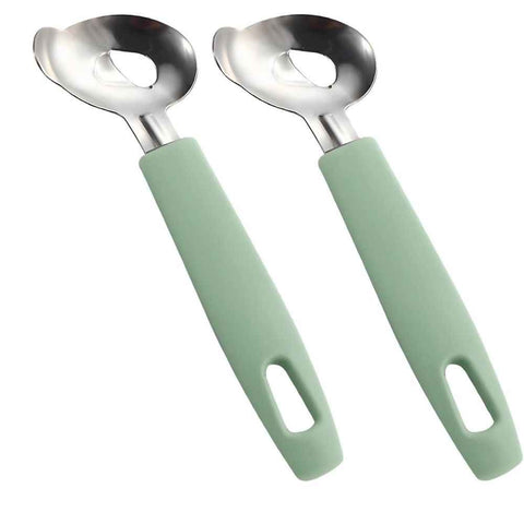 4 Pack Cactus Peeler Spoon, Stainless Steel, Multi-Function Peeling Knife, Cutting Noodle Knife, Kitchen Tool (green) In Australia - Darrahopens