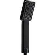 Square Handheld Shower Head - Spray,Phantom Night Black,  Grip for Low Pressure Bathrooms, 6-Layer Filter (Head Only) In Australia - Darrahopens
