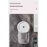 2 Pcs Bathroom Toilet Wall-Mounted Wet Wipes Dispenser Kitchen Wipes Wall Mount Storage Box (Transparent White) In Australia - Darrahopens