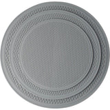 8 10 12 Inch Microwave mat, Multi-Purpose Hot Pad,Pot Holder,Baking,Drying, Silicone mats for Microwave,Dishwasher Safe - Splatter Guard, Set of 3,Grey