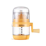 Manual Citrus Juicer with Rotating Crank - Large Capacity Hand Press for Lemon Orange Lime Grapefruit | Max Extraction, Ergonomic Handle for Effortless Squeezing, Dishwasher Safe & Compact Storage In Australia - Darrahopens
