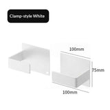Magnetic Holding Type Kitchen Paper Holder, White, Approx. W 3.9 x D 3.9 x H 3.9 inches (10 x 7.5 x 10 cm) (Per One), Plate, Large Type Compatible In Australia - Darrahopens