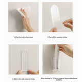 4 pack Electric Toothbrush Holder for Bathroom, Wall-Mounted Toothbrush Stand , Compact Bathroom Caddy for Electric Toothbrushes（only boxs） In Australia - Darrahopens
