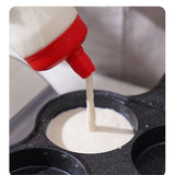 2 pack Premium Pancake Pen - Batter Squeeze Bottle for Perfect Pancake Designs | Easy-to-Clean Pancake Batter Dispenser with Drip-Free Valve | Ideal for Pancakes, Waffles, and Baking Needs（red） In Australia - Darrahopens
