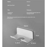 Hair Dryer Holder, Blow Dryer Holder Wall Mounted Compatible with Hair Dryer, Hair Dryer Organizer Dyson Hair Dryer Wall Mount In Australia - Darrahopens