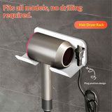 Hair Dryer Holder, Blow Dryer Holder Wall Mounted Compatible with Hair Dryer, Hair Dryer Organizer Dyson Hair Dryer Wall Mount In Australia - Darrahopens