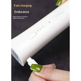 Milk Frother Wand for Coffee, Silent Coffee Foamer Drink Mixer,Handheld Frother Rechargeable Electric Whisk for Latte, Cappuccino, Hot Chocolate, Egg(Home and Travel Set White) In Australia - Darrahopens