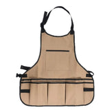 Compact Waterproof Gardening Apron - Tool Organizer for Gardeners, Woodworking & Outdoor Work（ khaki ） In Australia - Darrahopens