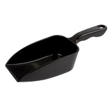 PP Plastic Utility Ice Scoop. black, Multipurpose Large Scooper for Everyday Tasks in Greenhouse, Garden & Home