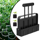 Hand-held Soil Blocker Manual Seedling Soil Blocking Soil Block Maker Reusable Soil Blocking Tool for Seedlings Garden Tools