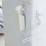 1 set 2 pcs Magnetic Laundry Basket Holder, White, Float, Organize, Organize Bathroom, Kitchen, Entryway, Doors, Cabinets on Smooth Surfaces