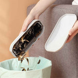 2 pack Handheld Crumb Sweeper, Carpet Sweeper Cleaner with Garbage Collection Nutshell Soft Debris Collector, Reusable Table Sweeper for Table, Mat, Bed Sheets, Sofas In Australia - Darrahopens