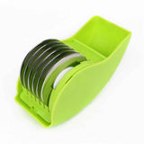 2 pack Herb Roller Mincer, Manual Hand Scallion Chive Mint Cutter with 6 Stainless Steel Blade Kitchen vegetable chop In Australia - Darrahopens
