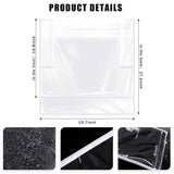 4 pack Barber Chair Cover Protector, Clear PVC Salon Chair Cover, Hairdressing Chair Back Stitched Cover Durable Easy Clean Covers Prevents Damage for Hair Salon Spa Office Chairs（Only transparent cover） In Australia - Darrahopens