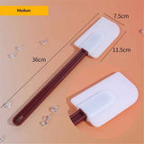 High Heat Resistant Silicone Heavy Duty Spatula/Food Scraper 14-Inch Red Handle for Baking/Cooking/Mixing Dishwasher Safe In Australia - Darrahopens