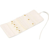 Travel Jewelry Organizer Case, Foldable Jewelry Roll for Necklaces, Earrings, Journey-Rings, Bracelets, Brooches, Portable, white（excluding jewelry） In Australia - Darrahopens