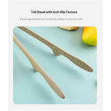 2 Pack Mini Silicone Toaster Tongs, Anti-Slip,Non-Scratch mini tongs 11 inch silicone tongs - Modern khaki In Australia - Darrahopens