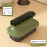 4 Pack Laundry Stain Brush Household Scrub Brush Laundry Brush for Stain Removal,Soft Bristle Brush Stain Brush for Clothes Scrubbing Bathroom Cleaning Brush,Easy to Hold (Green) In Australia - Darrahopens