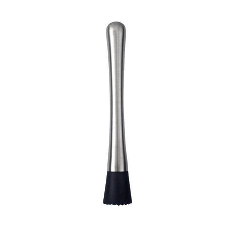 2 pack 8 Inch Stainless Steel Muddler for Cocktails, Long Handle Durable Material, Bar Tool for Making Mojito and Fruit Drinks