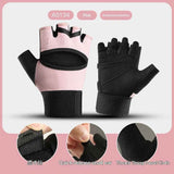 1 Pair Essential Training & Weightlifting Gloves, Fingerless Workout Gloves, for Secure Hold and Palm Padding Protection