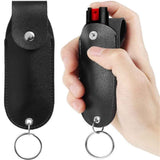 Keychain Pepper Spray Belt Clip Holsters - 2 Pack Maximum Heat Strength Self Defense(Pepper Spray Not Included)