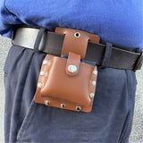 Carpenter’s Nail Heavy-Duty leather Tool Pouch with tape measure bog for Carpentry Construction Maintenance（Excluding tape measure）