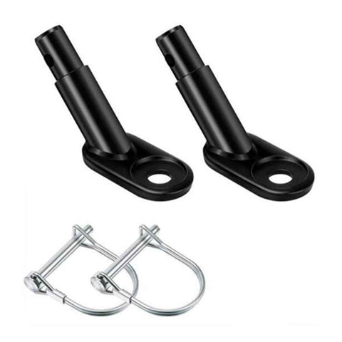 2 pack Bike Trailer Hitch Connector Coupler Bicycle Adapter for Children's Trailers,Cargo and Pet Bicycle Trailers,Black Adapter Accessories