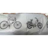 2 pack UV protector cover dustproof Bike Rain Dust Cover Waterproof Outdoor Gray For Bike Bicycle Cycling（Only rain cover）