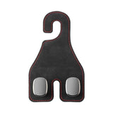 Car Seat Headrest Hooks - 2 Pack Universal Car Purse Hook, Car Bag Purse Holder with Double Hooks for Handbags, Grocery Bags, Bottles, Phones