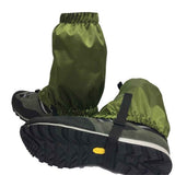 Leg Gaiter Waterproof Anti-Tear Ankle Gaiters Outdoor Hiking Walking Climbing Hunting Snow Legging Gaiters（Excluding shoes）