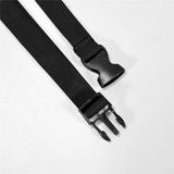 2 pack Beer Belt, Adjustable 4 Pack Beer Belt Holder, Oxford Beer Waist Holder for Man, Women, White Elephant Game Ideas (black)（only bag）