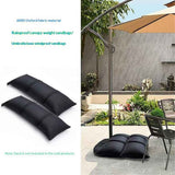 Umbrella Base Weight Sandbags, Sand Bags for Weight, 2 Packs Fillable Sandbags for Umbrella Base, Weatherproof Furniture Heavy Duty Weight Bags（Does not contain sand）