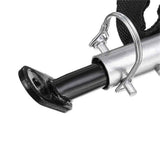 Universal Bike Trailer Hitch Quick Release Steel Linker Bicycle Trailer Hitch Adapter Attachment（black）