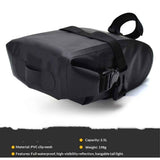 Wedge DryBag with Strap Mount - Bicycle Seat Pack,Mountain Road Bike Seat Bag Bicycle Bag Professional Cycling Accessories