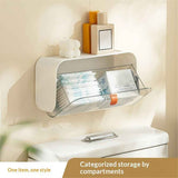 Pad Holder for Bathroom,Sanitary Napkins Organizer,Feminine Tampons Storage Day Overnight Cotton Pad Holder, white（only box）