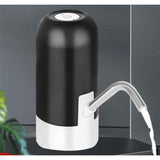 Water Bottle Pump 5 Gallon Water Bottle Dispenser USB Charging Automatic Drinking Water Pump Portable Electric Water Dispenser Water Bottle Switch (black)
