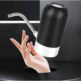 Water Bottle Pump 5 Gallon Water Bottle Dispenser USB Charging Automatic Drinking Water Pump Portable Electric Water Dispenser Water Bottle Switch (black)