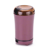 Electric Pill Crusher and Grinder - Fine Powder for Small or Large Pills, Elders or Pets. Coffee Bean Grinder. (Purple)