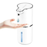 Automatic Liquid Soap Dispenser, 350ml Wall Mount Touchless Soap Dispenser with Sensor,USB Rechargeable for Bathroom, Kitchen