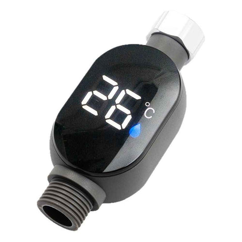 2 pack Instant Read Digital Bath Thermometer, Water-Powered Smart Shower Water Thermometer,Bath Essentials