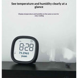 Indoor Outdoor Thermometer Wireless, Outside Digital Thermometer Humidity with Waterproof Sensor, Max/Min Trend, Wireless Humidity Gauge for Home Room Greenhouse,Patio