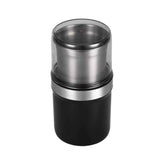 Electric Coffee Grinder and Spice Grinder with 1 Stainless Steel Blades Removable Bowls Juicer wall breaking machine（Black single cup）