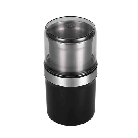 Electric Coffee Grinder and Spice Grinder with 1 Stainless Steel Blades Removable Bowls Juicer wall breaking machine（Black single cup）