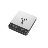 Mini Coffee Scale with Timer,Rechargeable Espresso Scale,3kg/0.1g Precision Scale for Espresso&Pour-Over Coffee,Portable Digital Kitchen Scale,White